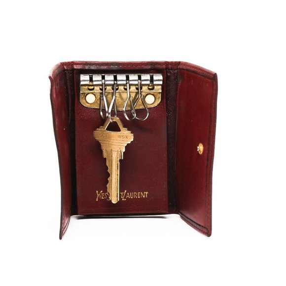 Vintage YSL Key Chain Purse - Picture 2 of 8